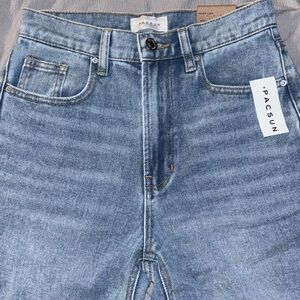 PacSun Blue Wide Leg Jeans with Vintage Wash